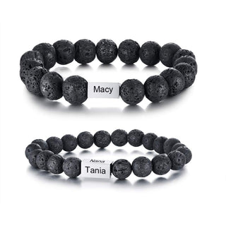 Engraved Stainless Steel Bracelet