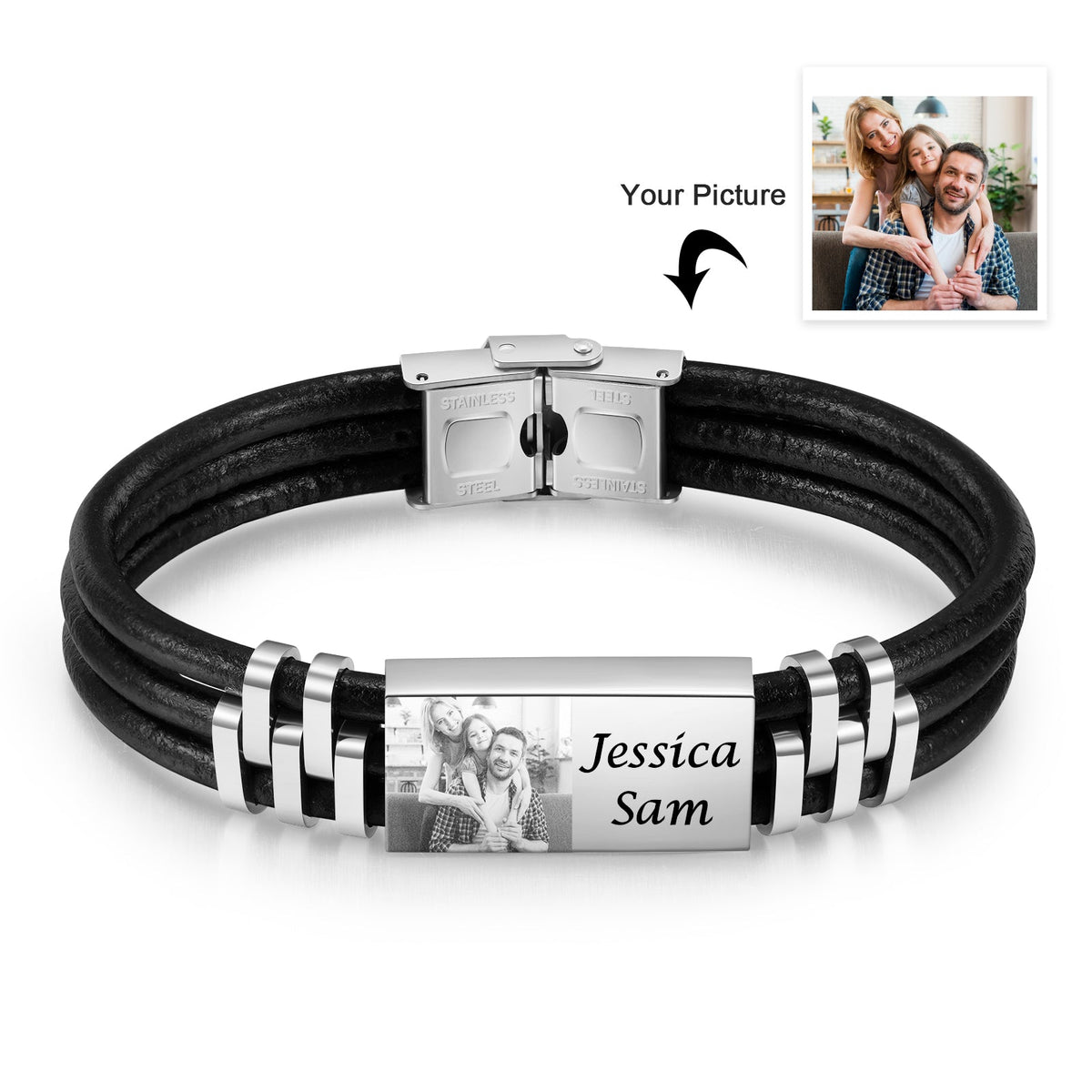 Custom Stainless Steel Bracelet