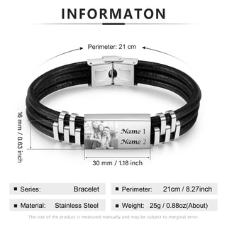 Custom Stainless Steel Bracelet