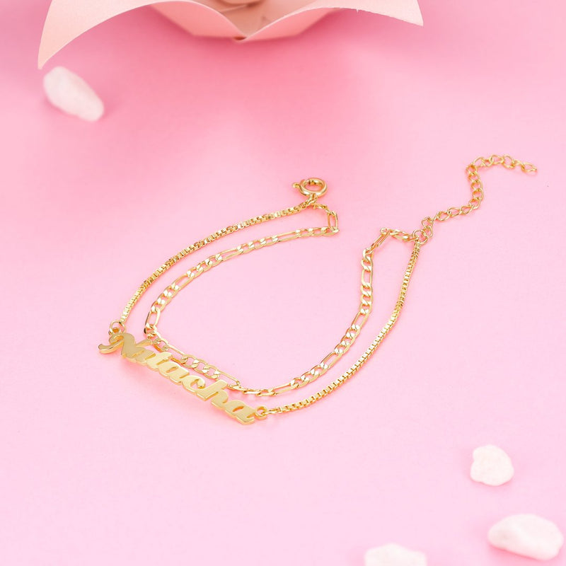 Custom Name Anklet