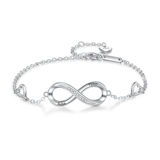Custom Infinity Bracelet