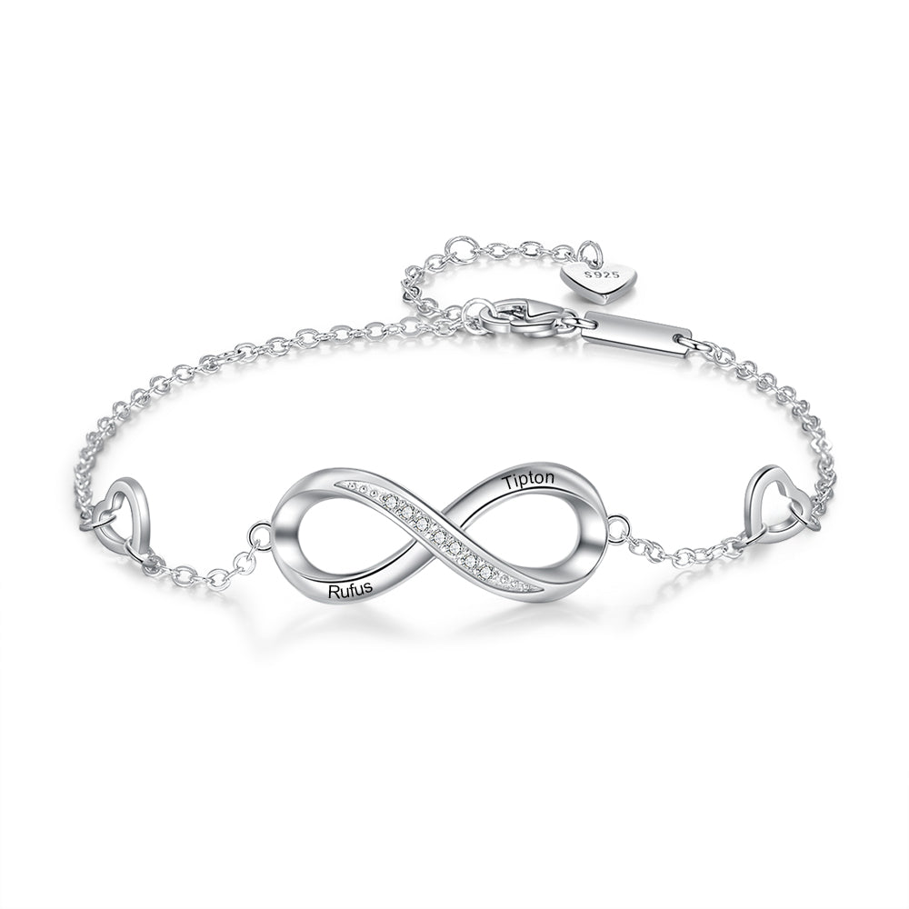 Custom Infinity Bracelet