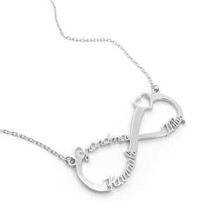 Custom Three Name Necklace
