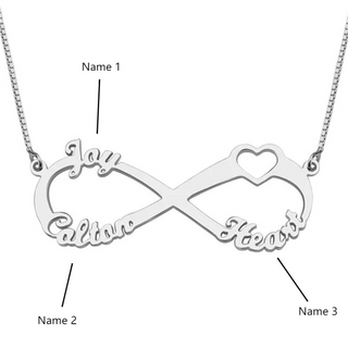 Custom Three Name Necklace