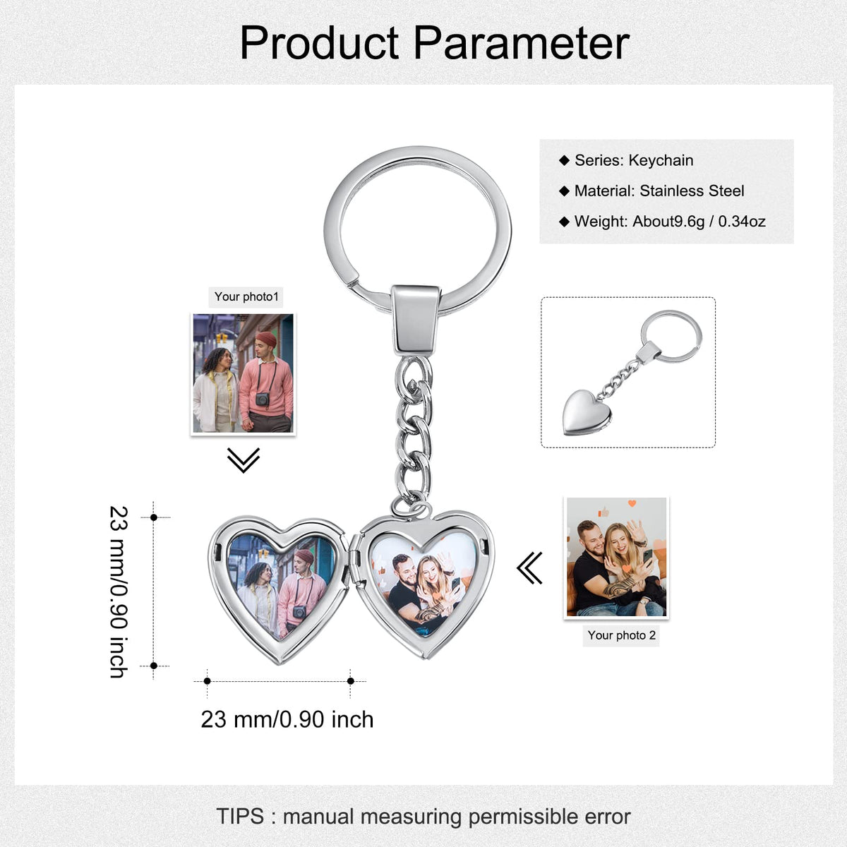 Custom Photo Keychain