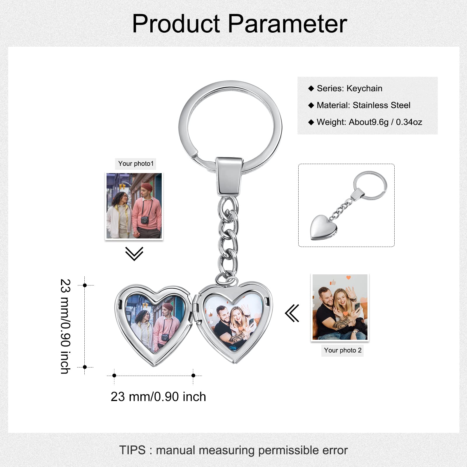 Custom Photo Keychain