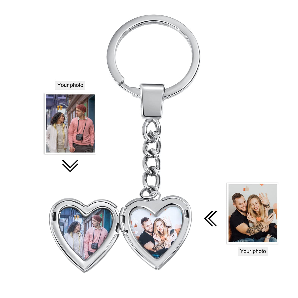 Custom Photo Keychain