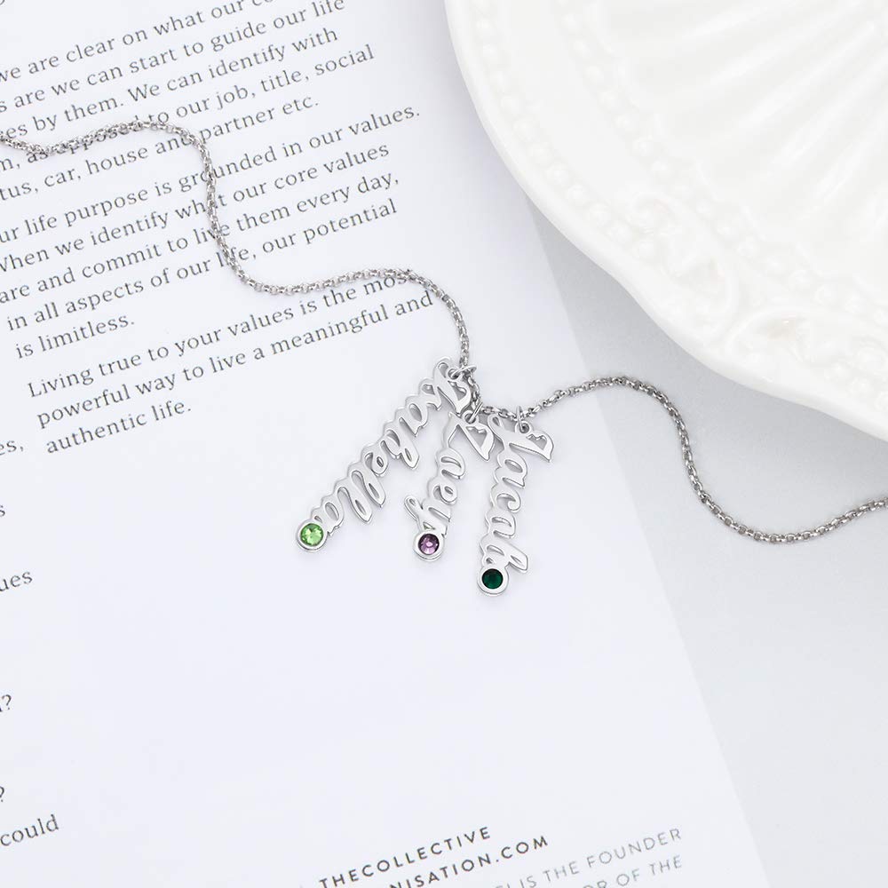 Custom 925 Sterling Silver Name Necklace