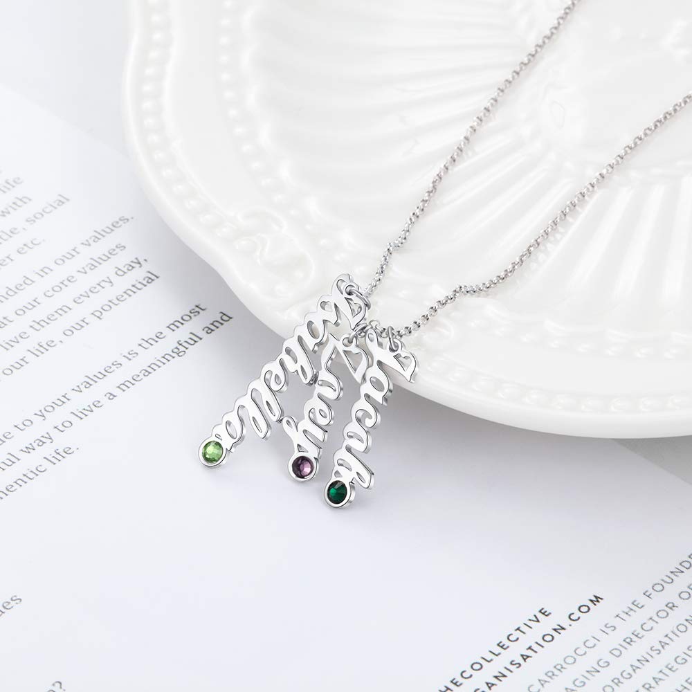 Custom 925 Sterling Silver Name Necklace