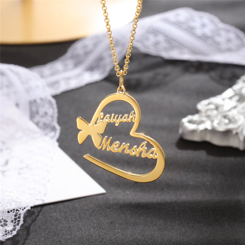 Custom Heart Necklace