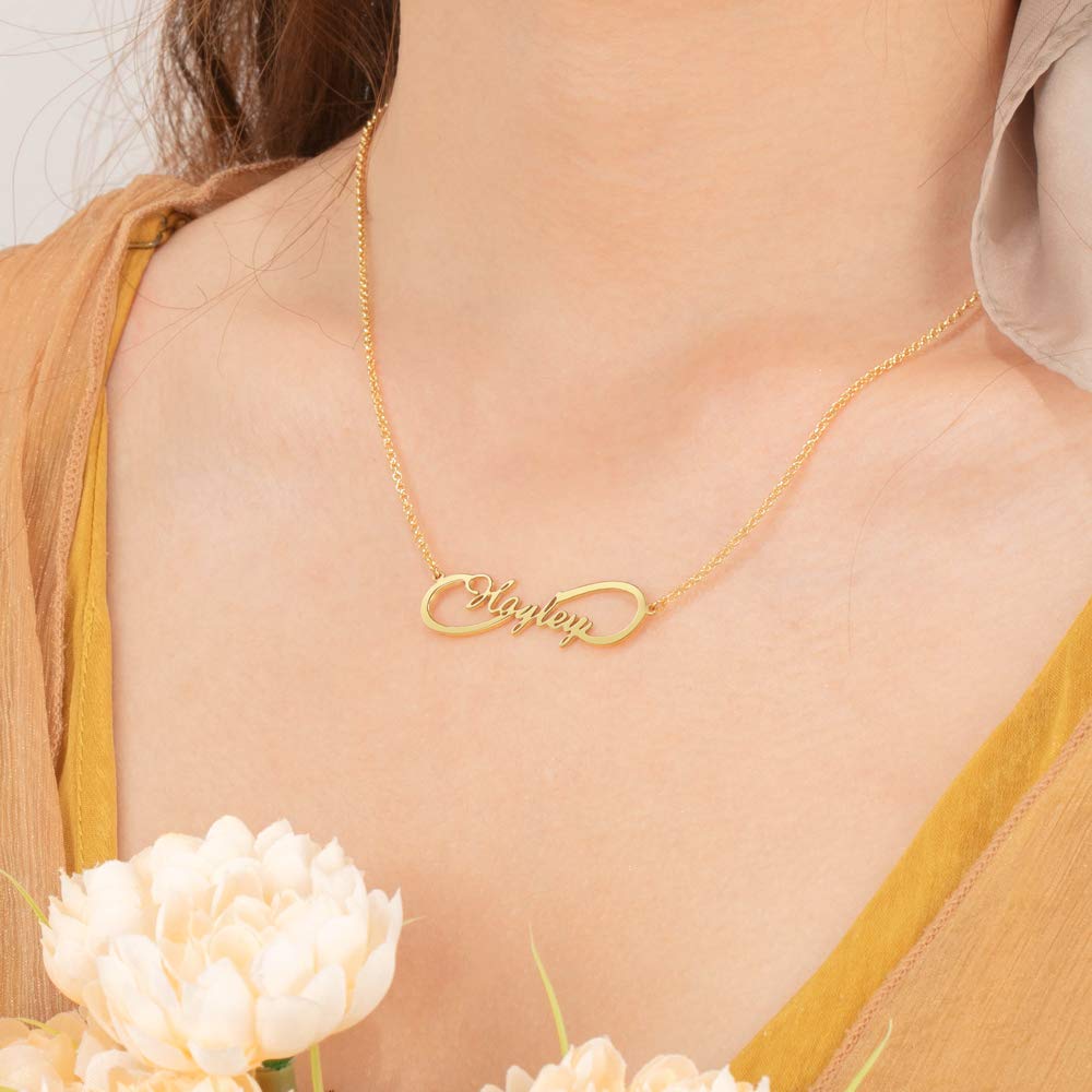 Custom Infinity Necklace