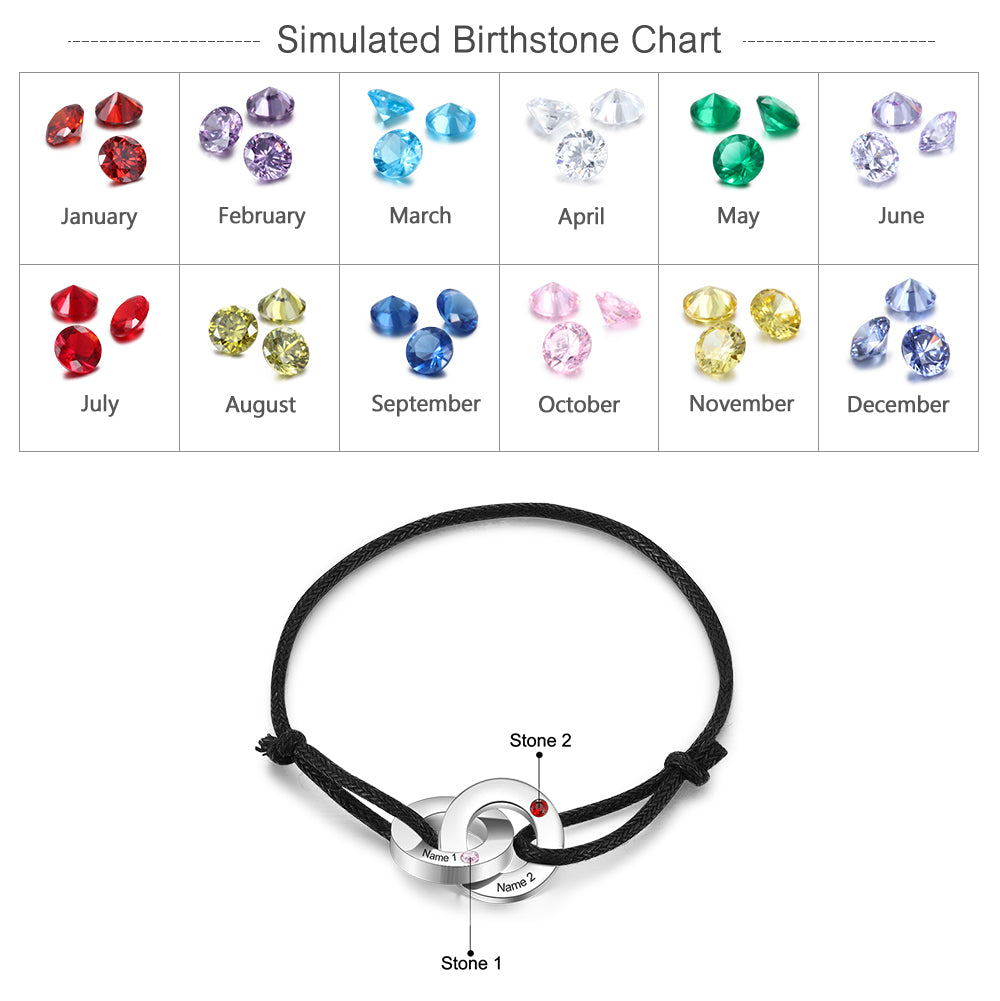 Custom Circle Bracelet