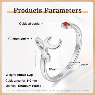 Custom Birthstone Ring