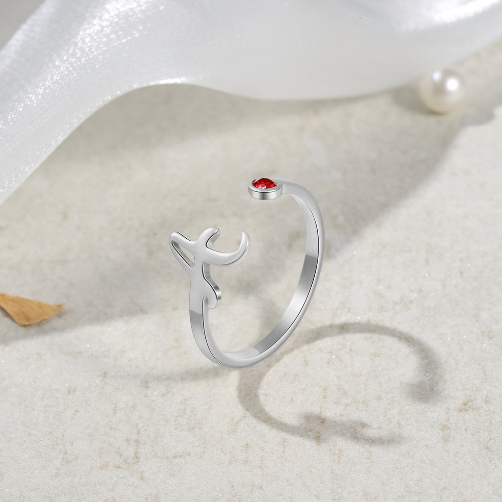 Custom Birthstone Ring