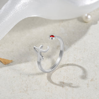 Custom Birthstone Ring