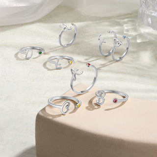 Custom Birthstone Ring