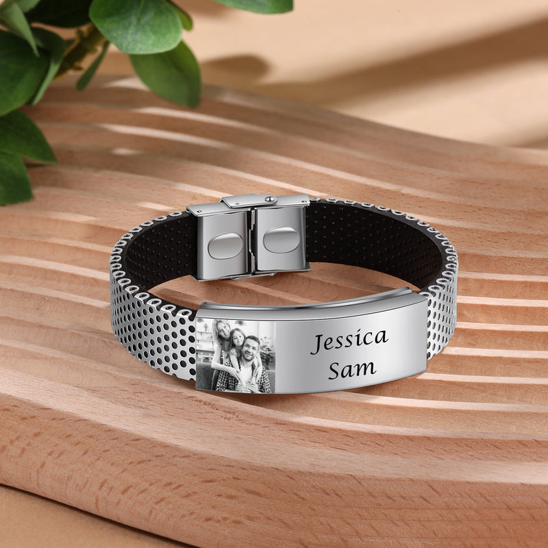 Custom Photo Bracelet