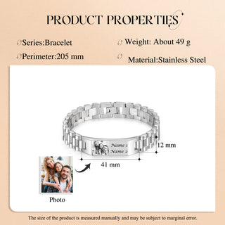 Custom Photo Bracelet