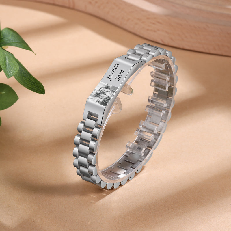 Custom Photo Bracelet