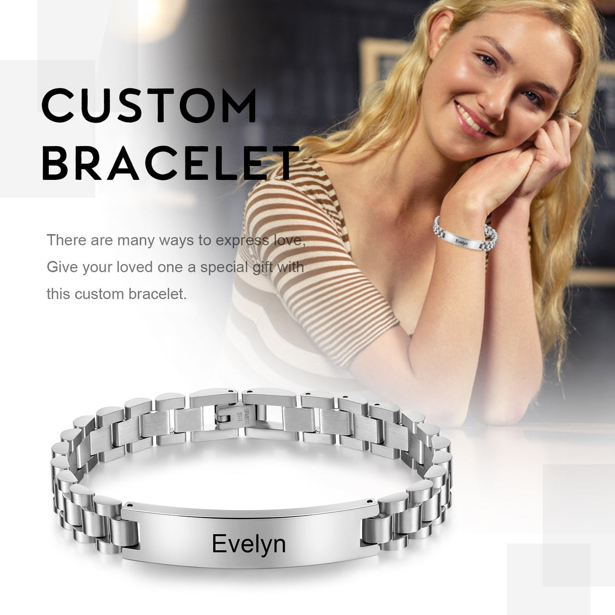 Custom Photo Bracelet
