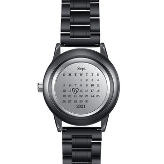 Personalized Alloy Leather Photo Watch