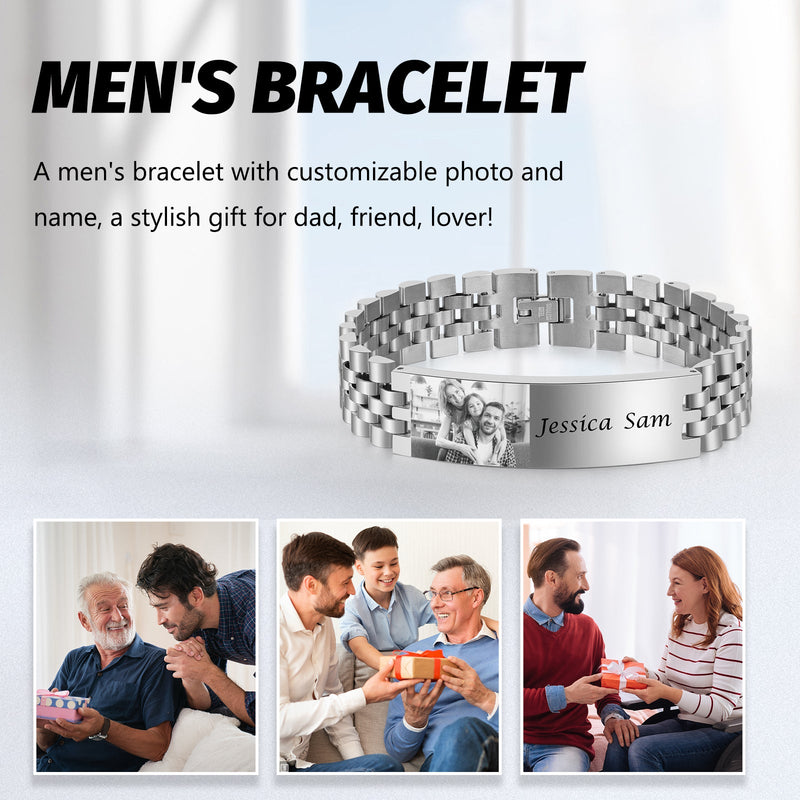 Custom Photo Bracelet