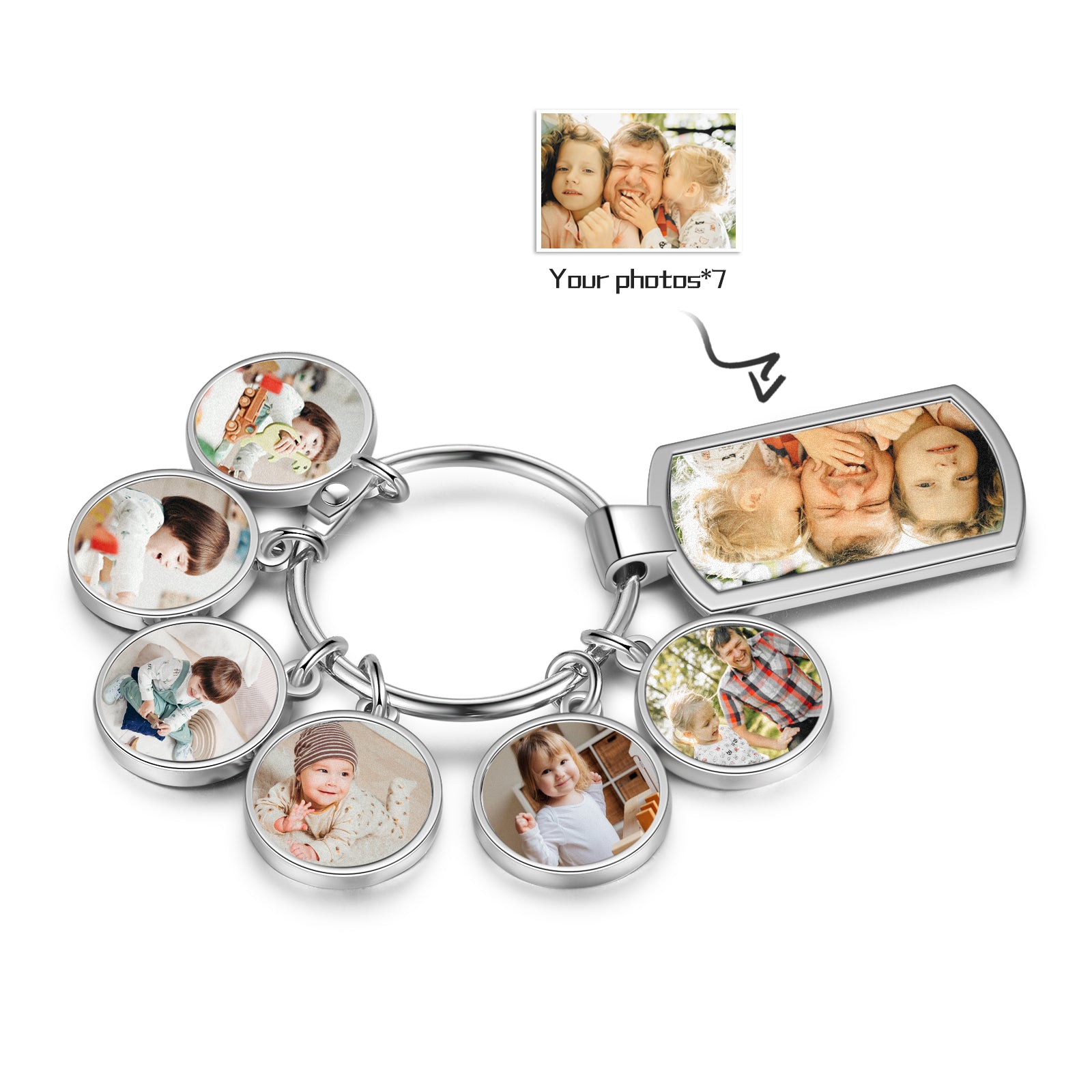 Custom Photo Keychain