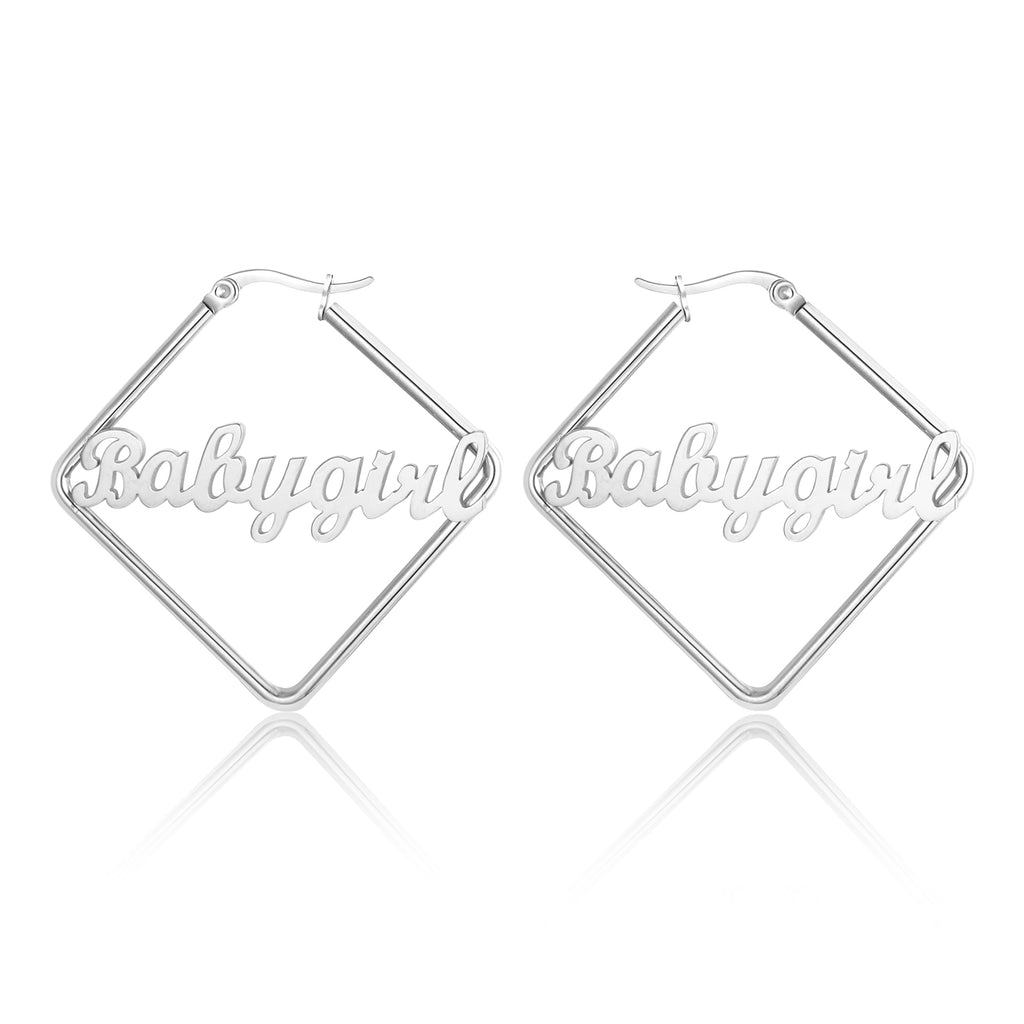 Custom Name Earring