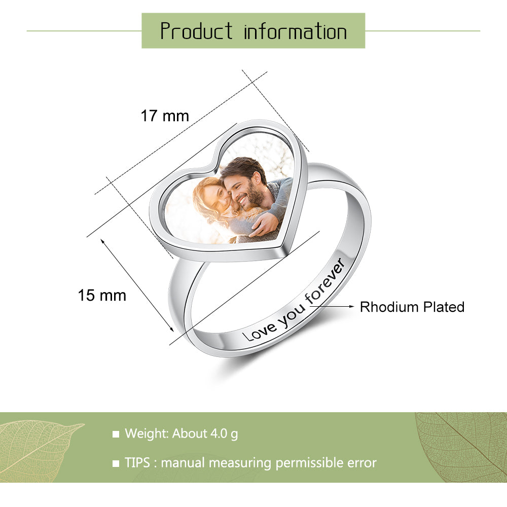 Custom Photo Ring