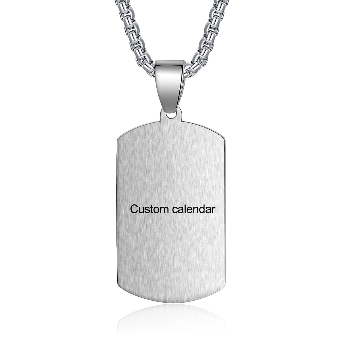 Custom Calendar Necklace