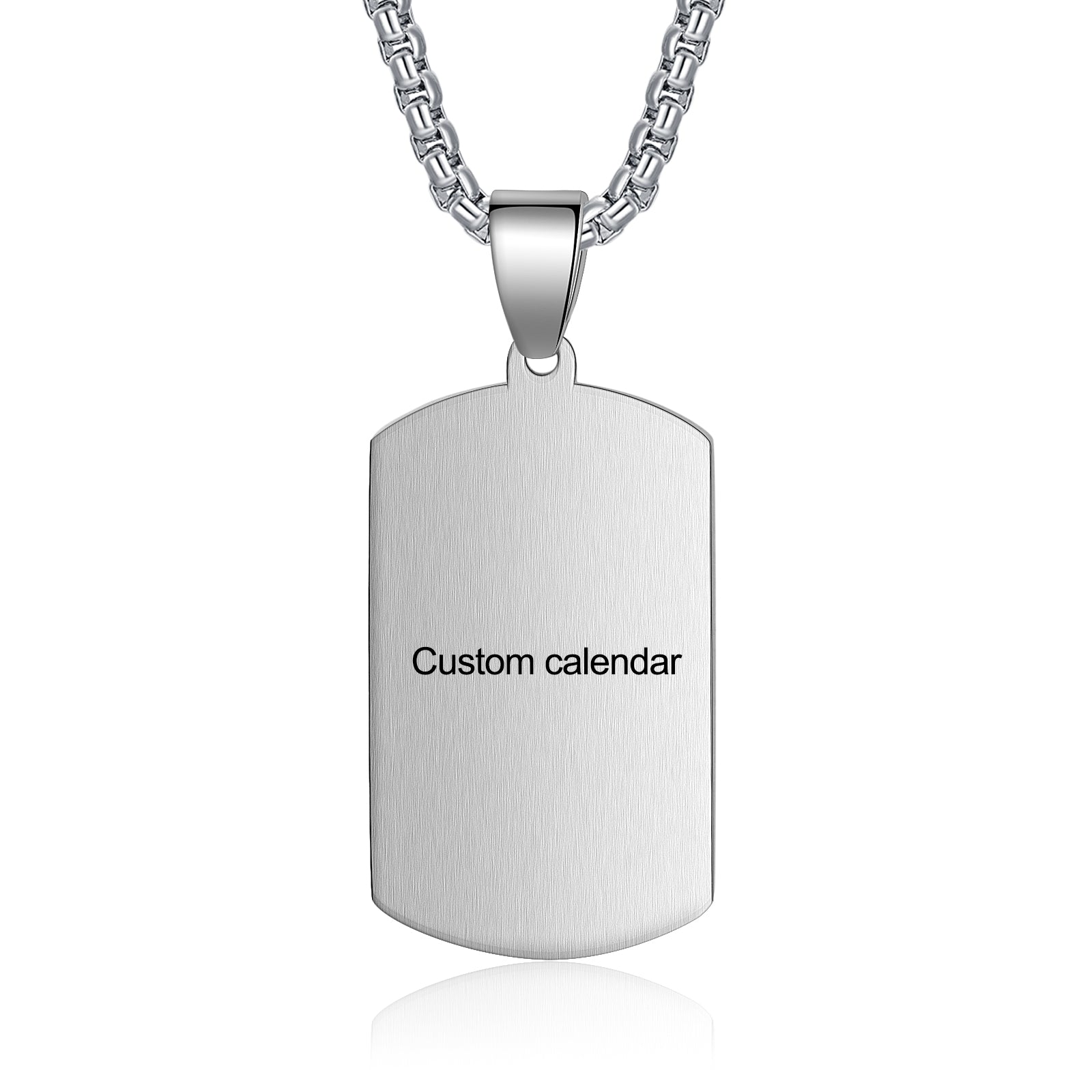 Custom Calendar Necklace