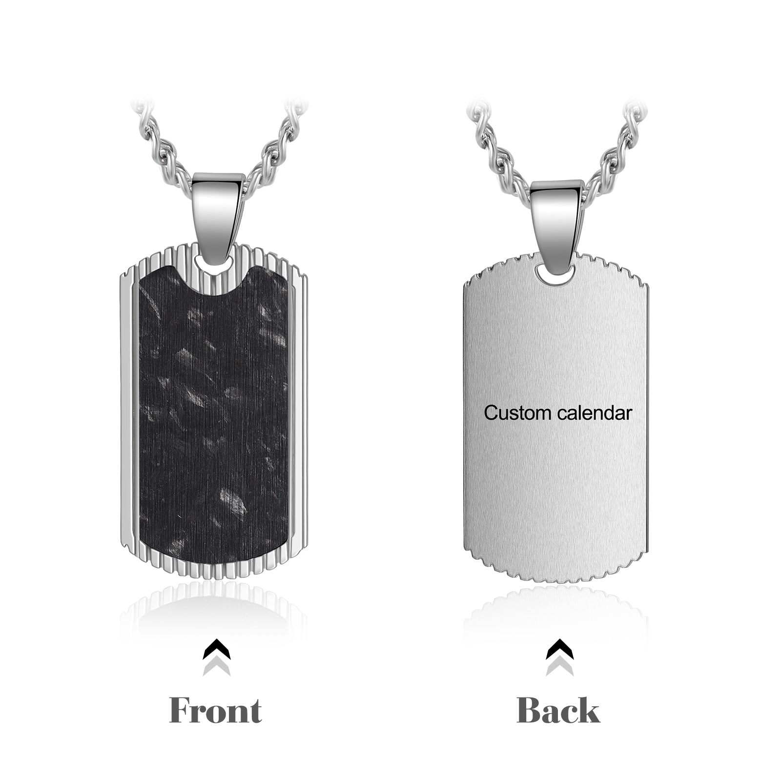 Custom Clendar Necklace
