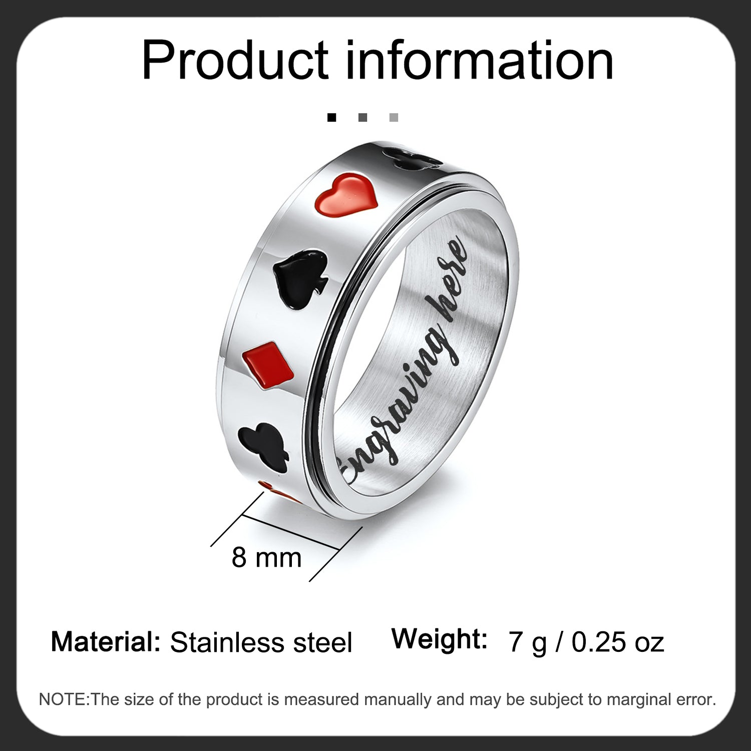 Custom Stainless Steel Ring