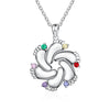 Baby Feet Pendant Necklace