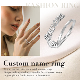 Personalized Name Ring