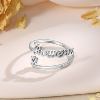 Personalized Name Ring
