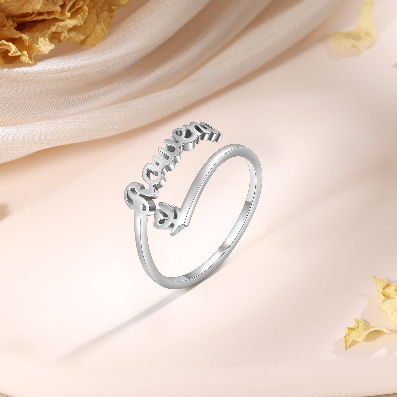 Personalized Name Ring