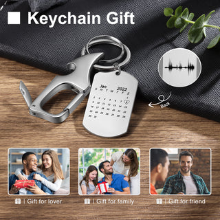 Custom Calendar Keychian