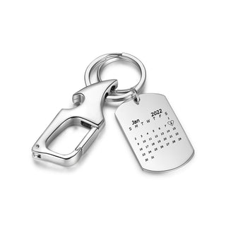 Custom Calendar Keychian