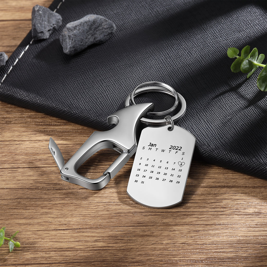 Custom Calendar Keychian