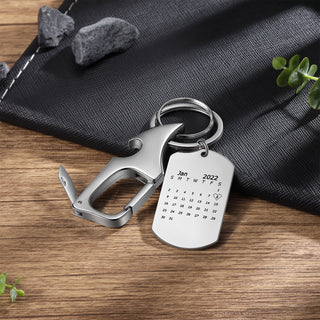 Custom Calendar Keychian