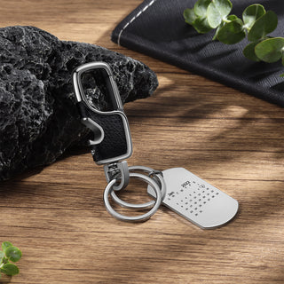 Custom Stainless Steel Photo Keychain