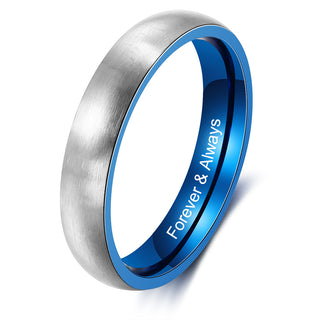 Personalized Stainless Steel Ring