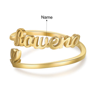 Personalized Name Ring