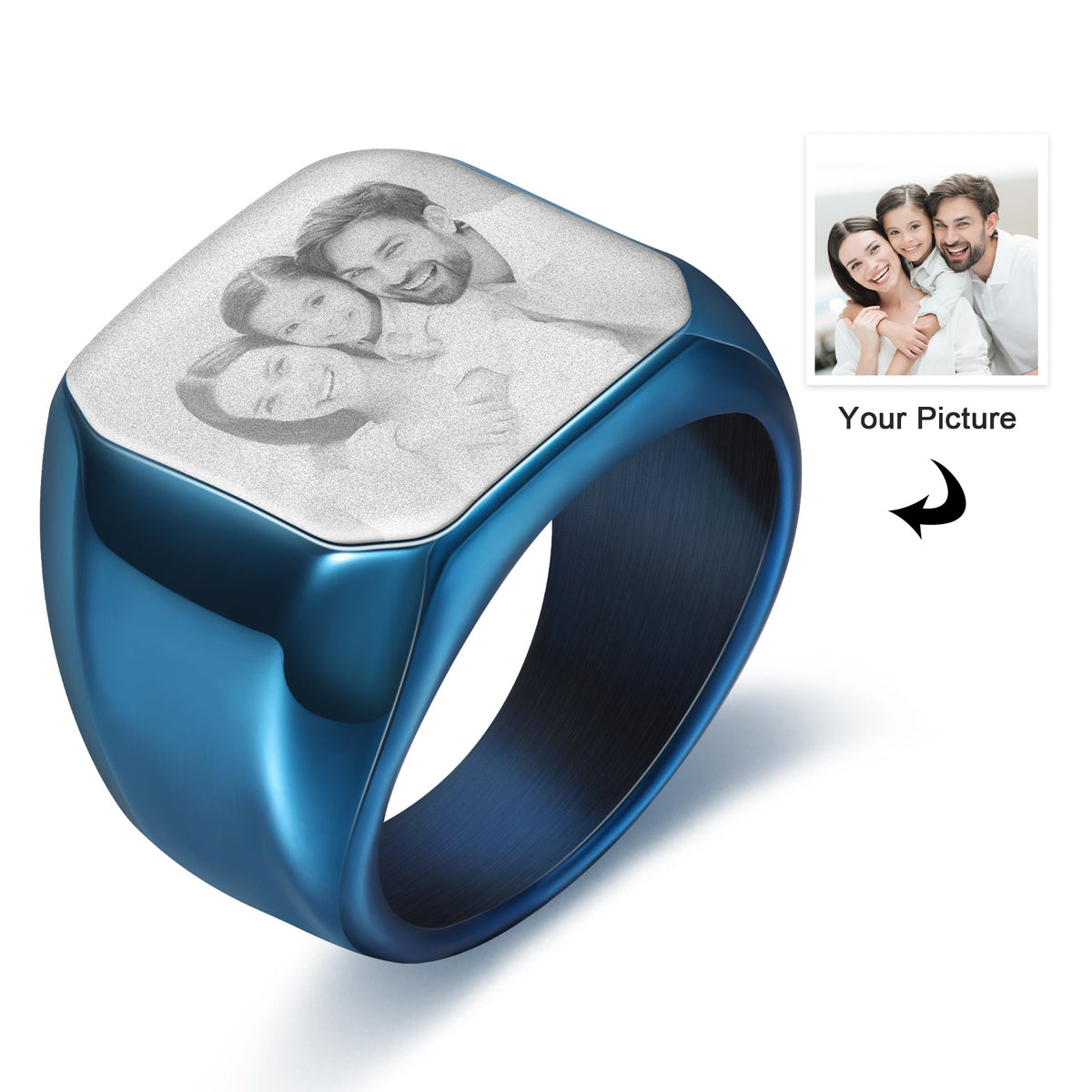 Custom Photo Ring