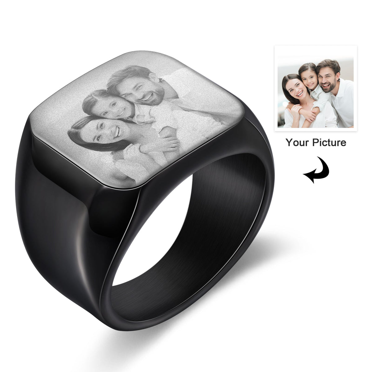 Custom Photo Ring