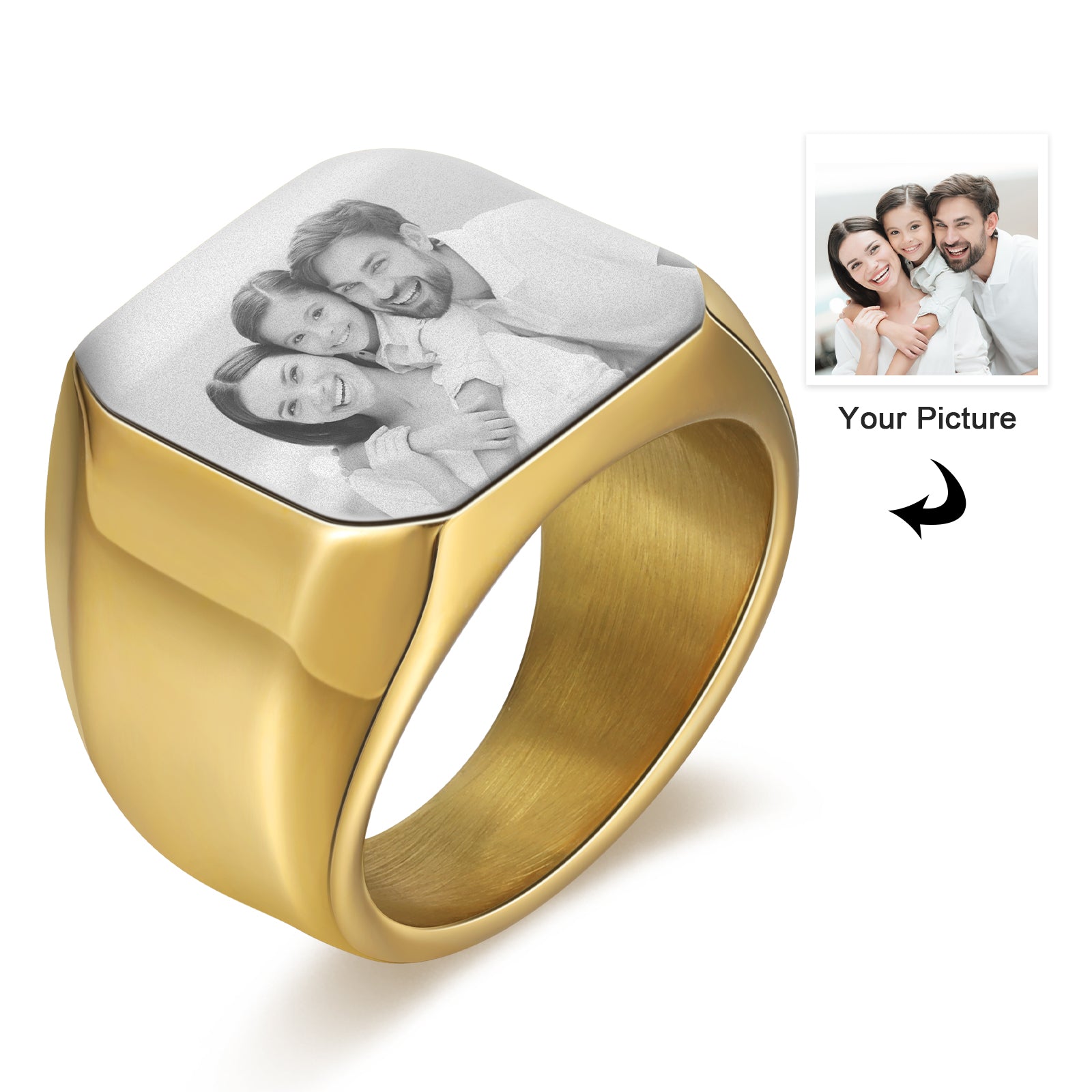 Custom Photo Ring