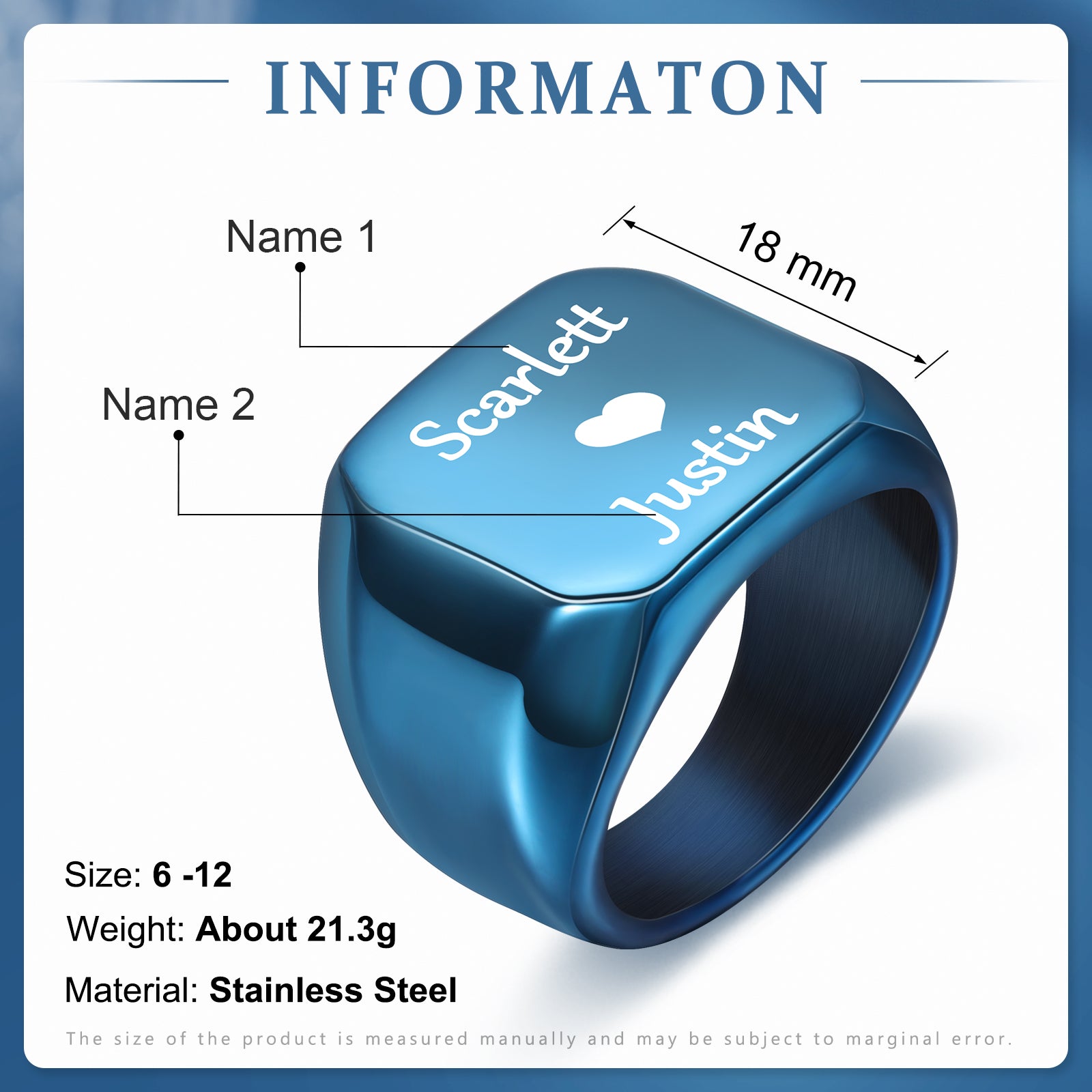 Custom Photo Ring
