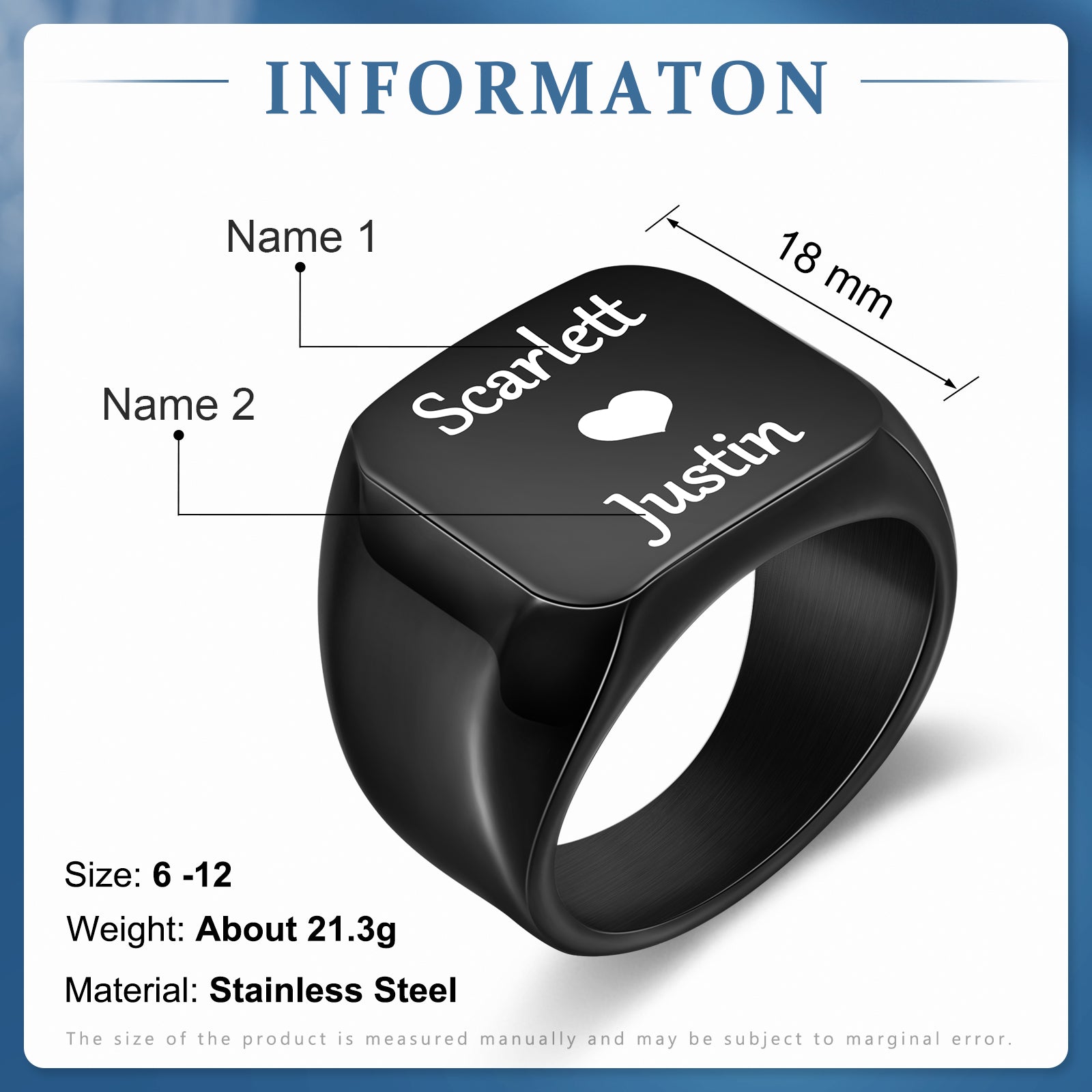 Custom Photo Ring