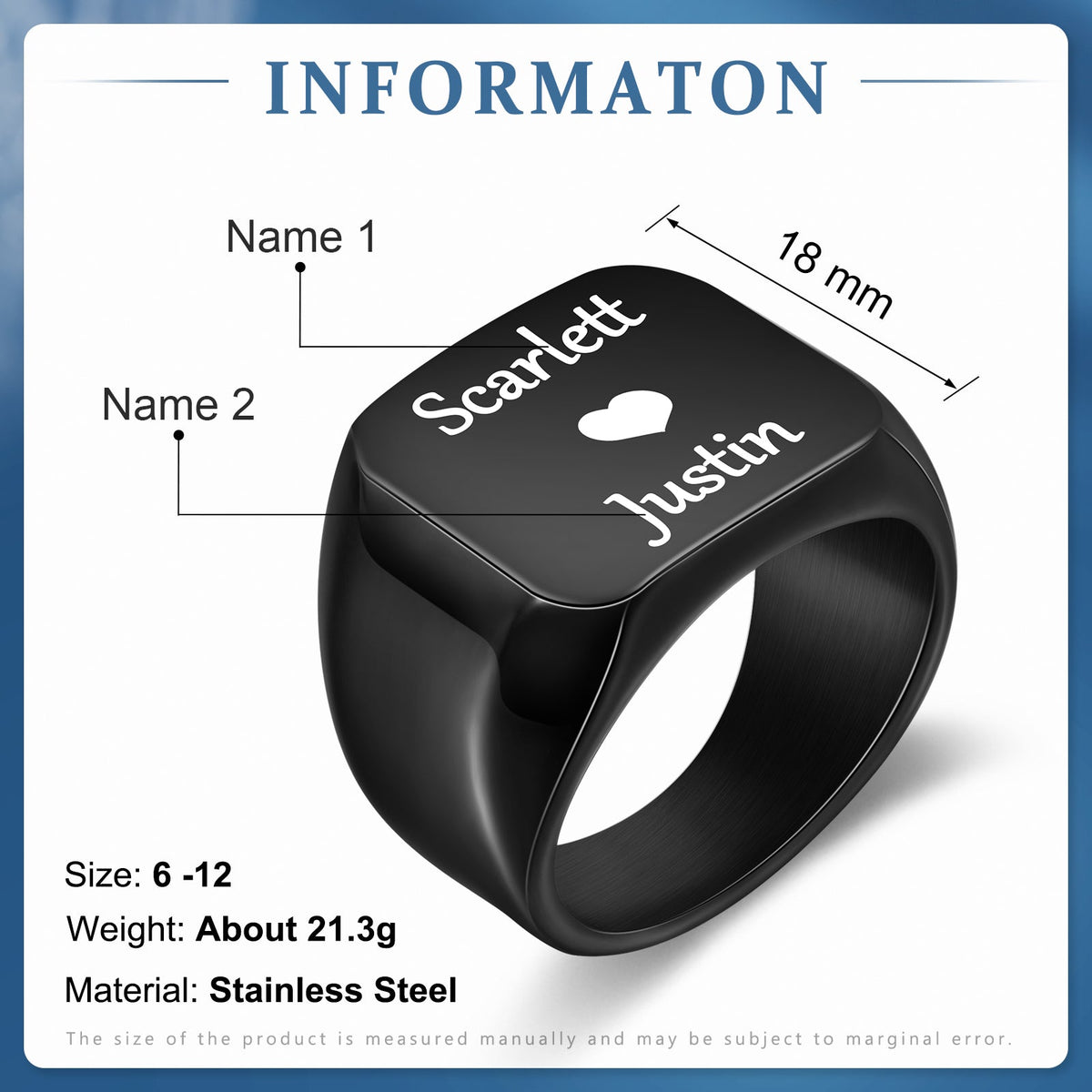 Custom Photo Ring